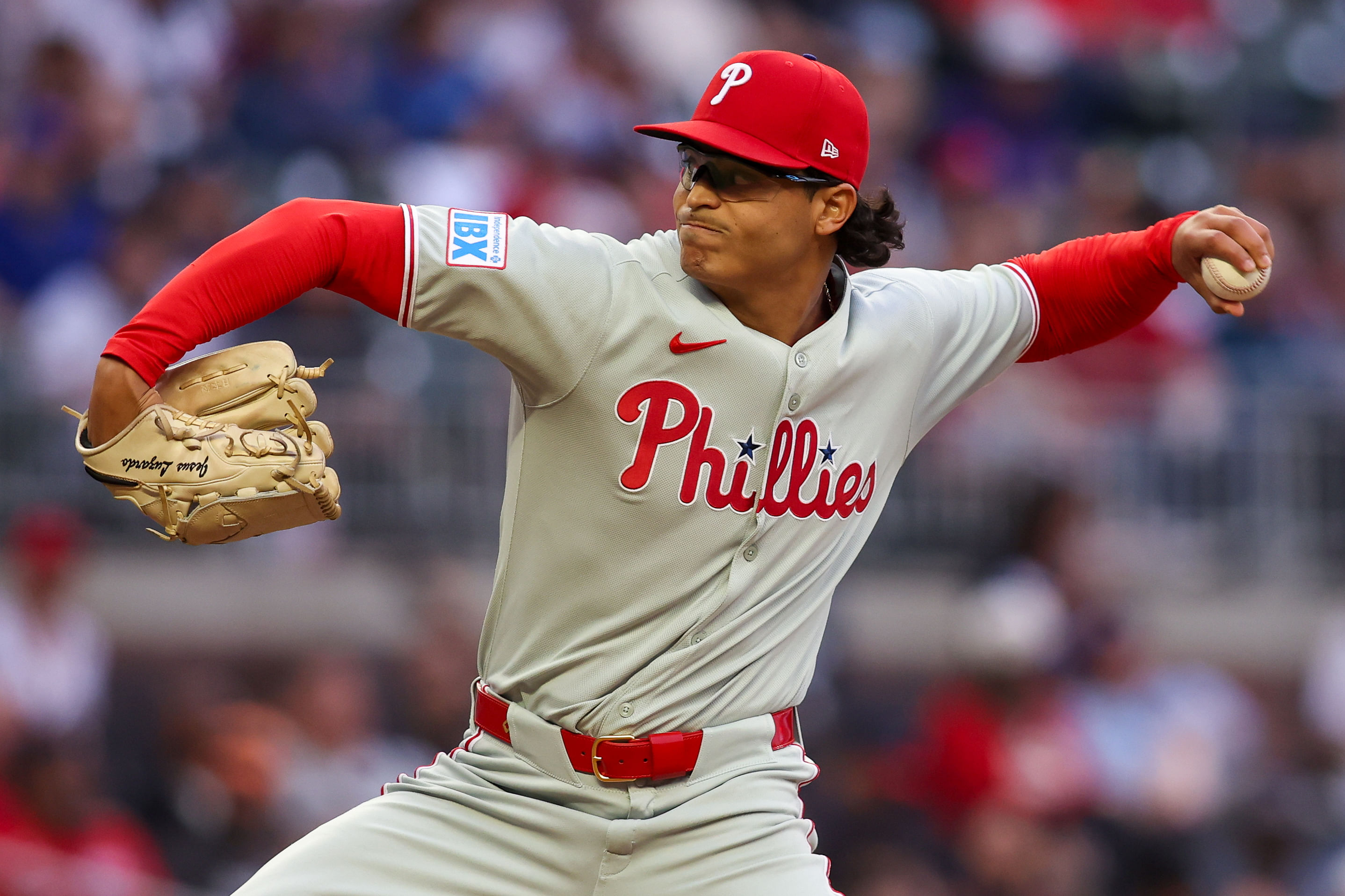 Jesus Luzardo is pitching today - Source: Imagn